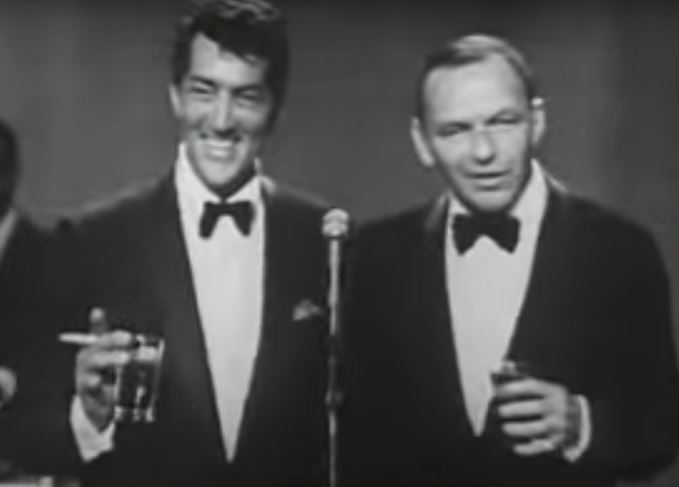 drinking dean martin onstage