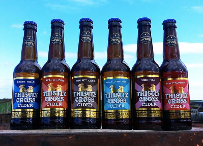 Thistly Cross cider Strathearn brandy