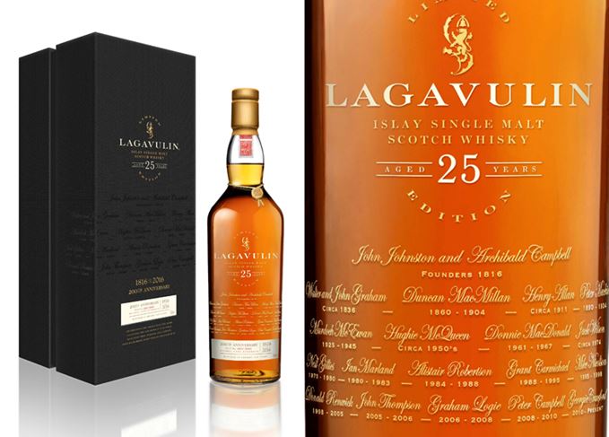 Lagavulin 25 Year Old 200th Anniversary Edition