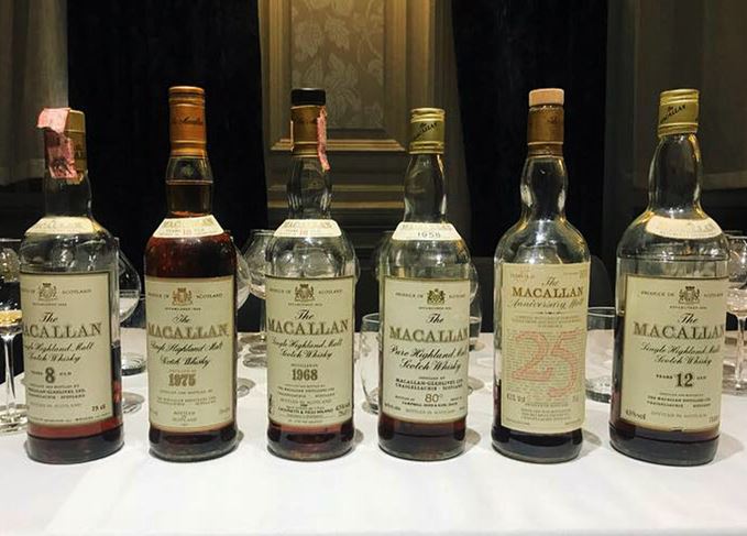 Whisky Show Old and Rare Macallan tasting