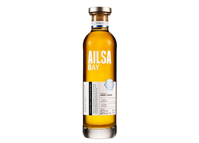 Ailsa Bay blockchain technology travel retail exclusive whisky