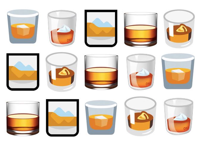 Whisky emoji