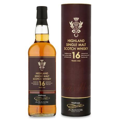 Highland single malt scotch