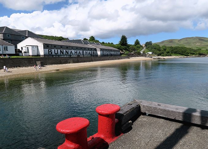 Bunnahabhain distillery makeover