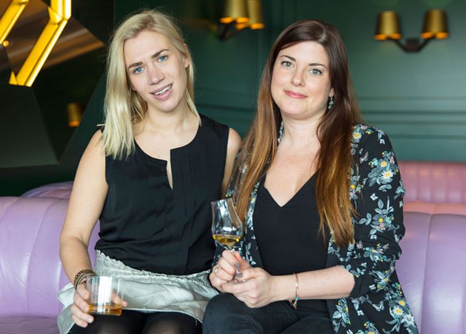 Georgie Bell and Becky Paskin of OurWhisky