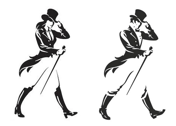 Jane Walker and Johnnie Walker logos