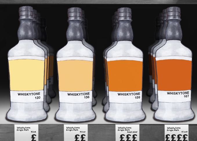 Macallan's 'colours' range