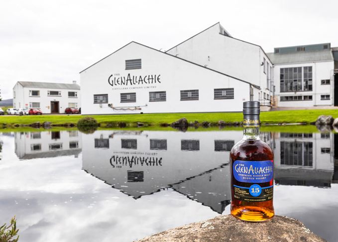 GlenAllachie 15 Year Old and distillery