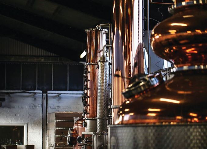 Glasgow distillery stills