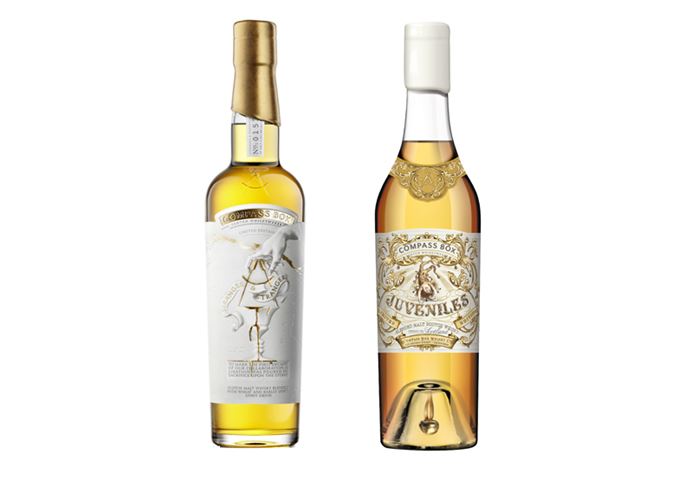 Compass Box Stranger & Stranger and Juveniles whiskies