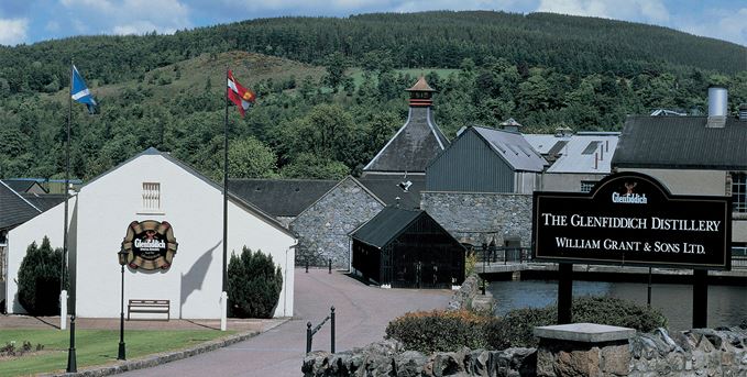 Glenfiddich distillery
