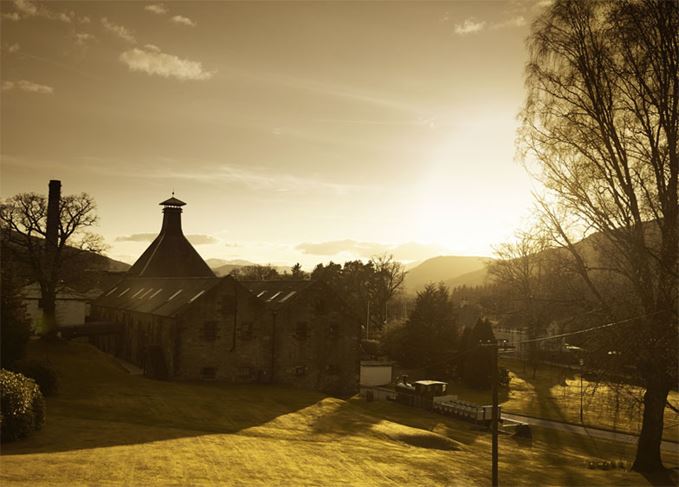 Aberfeldy distillery, major tourist attraction