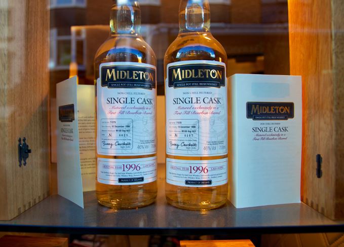 Midleton pot still Irish whiskey