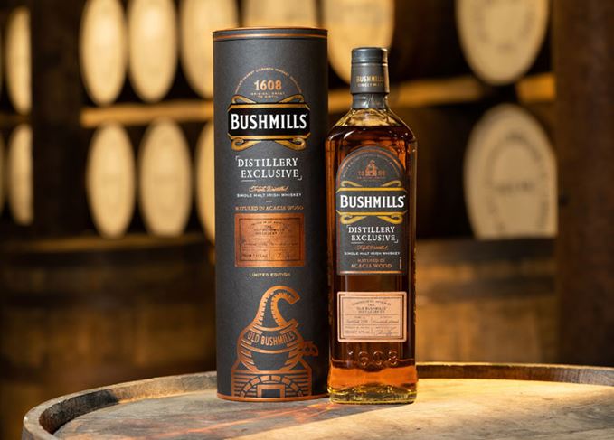 Bushmills Acacia Irish Whiskey Distillery Exclusive 