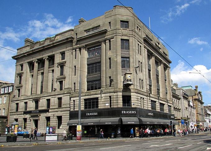 House of Fraser on Princes Street