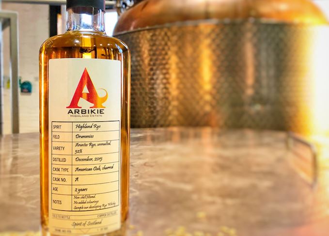 Arbikie rye spirit