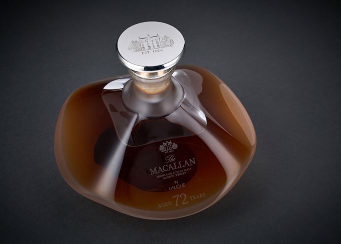 Macallan Genesis 72 Year Old Lalique decanter