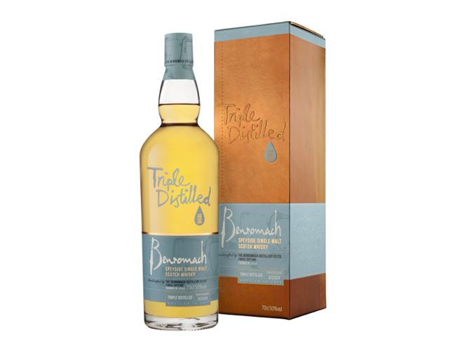 Benromach Triple Distilled is 'light and smoky'