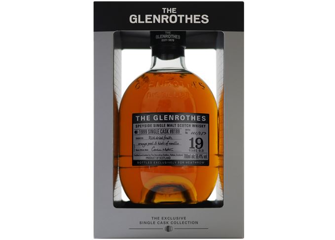 Glenrothes 19 year old Single Cask Bottling Heathrow Travel Retail Exclusive