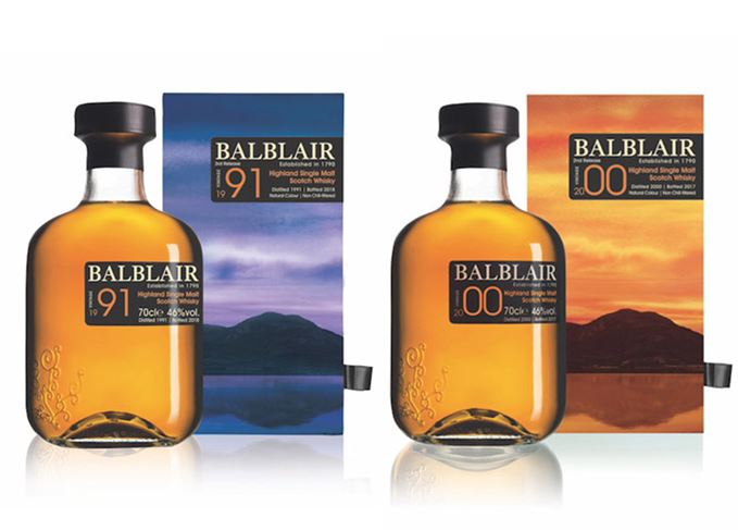 Balblair 1991 and 2000 vintage