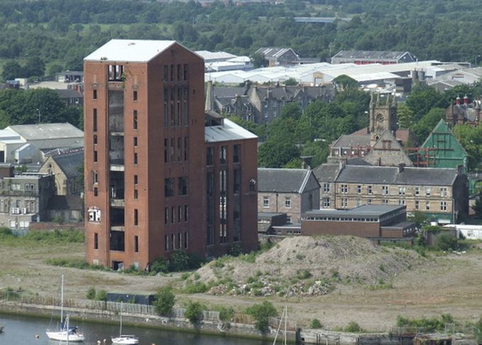 Dumbarton distillery tower