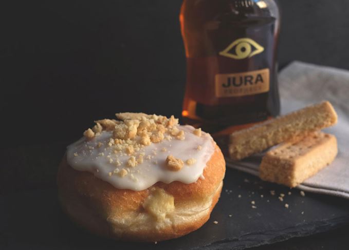 Crosstown's Jura single malt doughnut