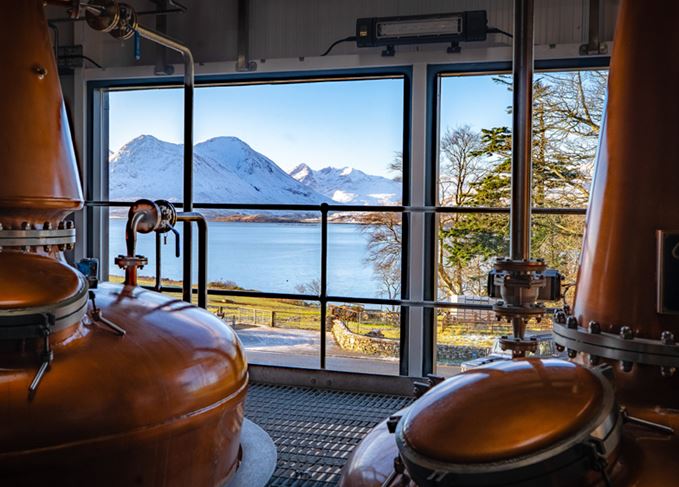 Isle of Raasay distillery stills 