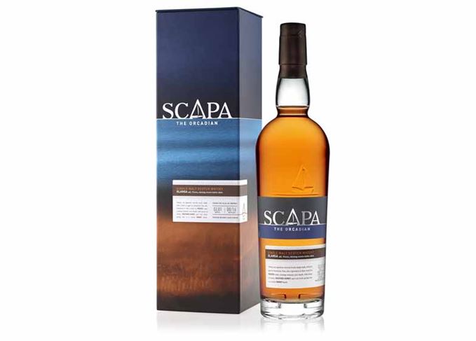 Scapa Glansa peated whisky